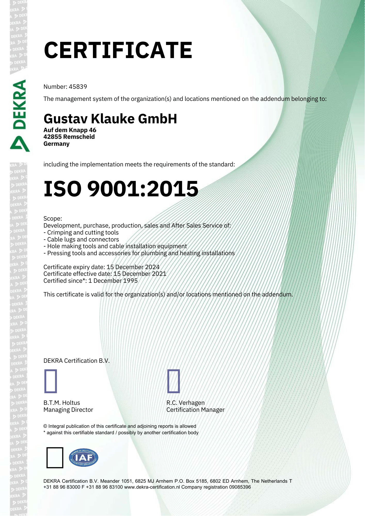 ISO 9001:2015