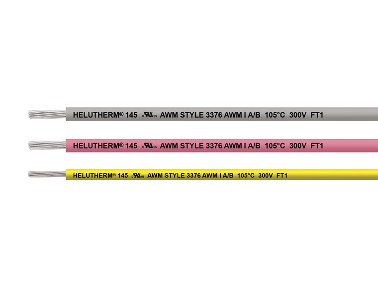 HELUTHERM® 145 UL/CSA 300V - maringodkänd, temperaturbeständig och halogenfri enkelledare