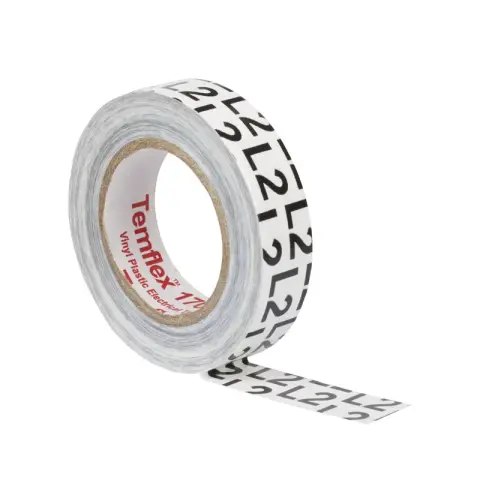 3M™ Temflex™ Pre-printed Phase Marking Tape (L2) - 15 mm x 10 m