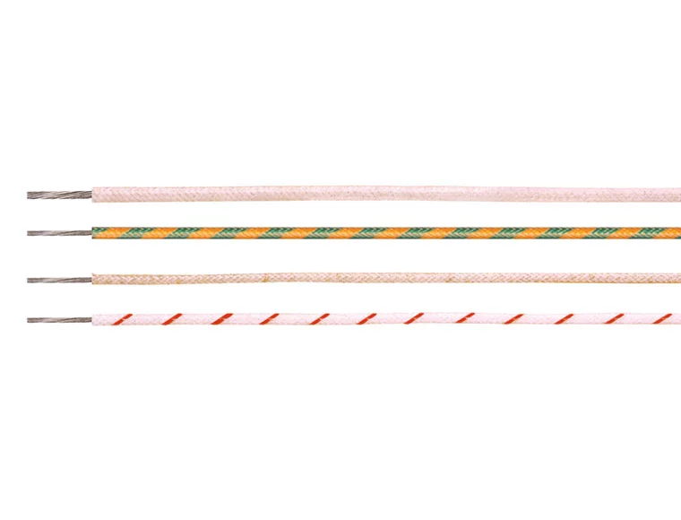 HELUTHERM® 400 - halogenfri och temperaturbeständig +400°C enkelledare i nickel, isolerad med impregnerad glasfiber