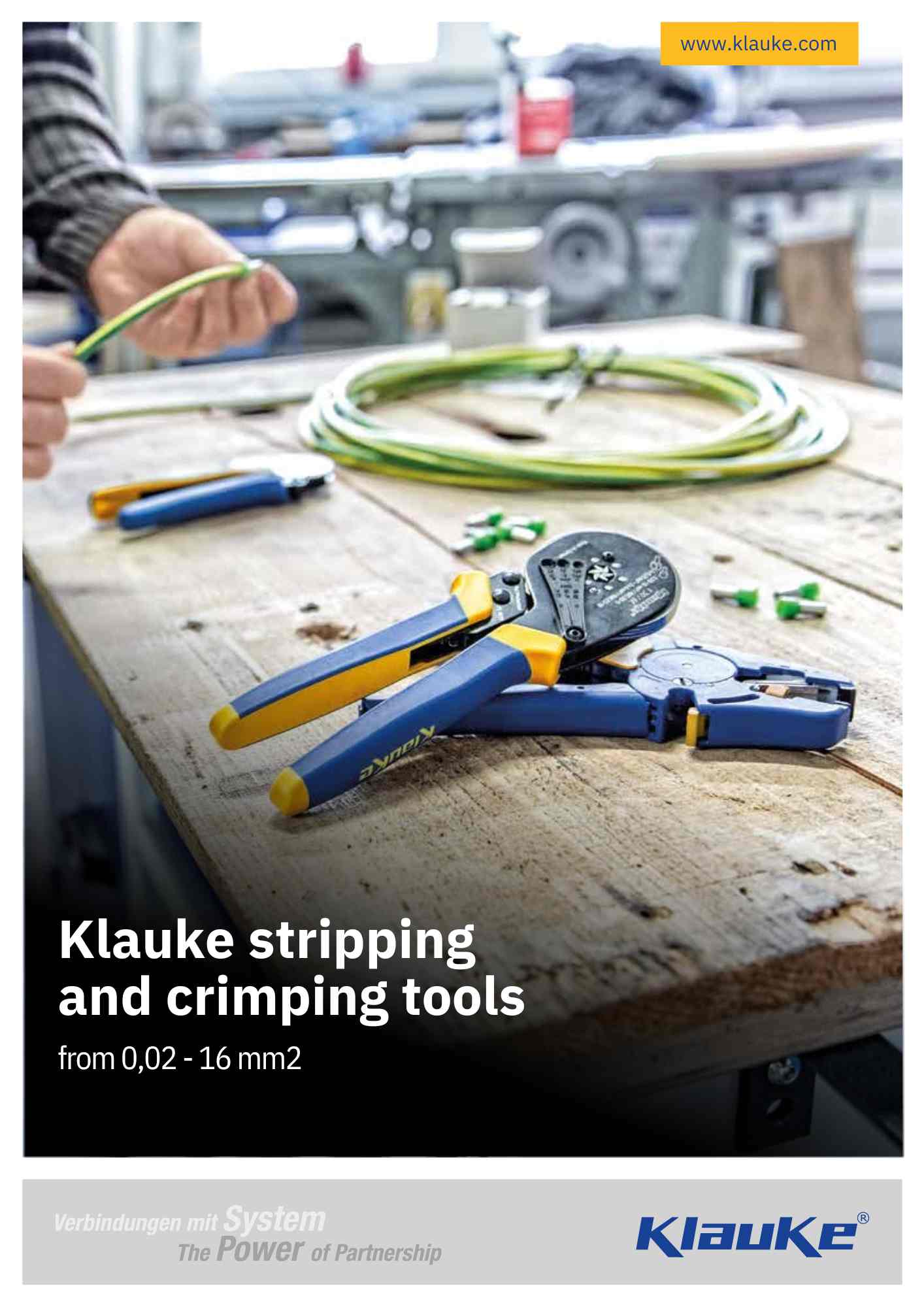Stripping and crimping
